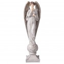 2Clayre & Eef Figurine Angel 15x13x53 cm White