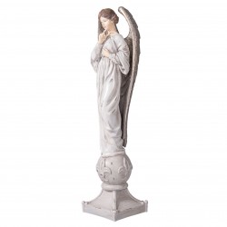 Clayre & Eef Christmas Decoration Angel 15*13*53 cm White