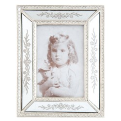 Clayre & Eef Picture Frame 2F0314 10*15 cm Silver Plastic Rectangle