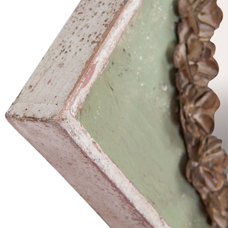 2Clayre & Eef Fotolijst 15x19 cm Groen Hout 2Clayre & Eef Fotolijst 15x19 cm Groen Hout