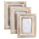 2Clayre & Eef Picture Frame 9x13 cm Brown Wood