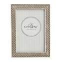 2Clayre & Eef Photo Frame 10x15 cm Silver colored Plastic