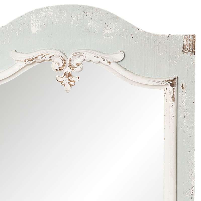Clayre & Eef Mirror 56x110 cm Grey Wood