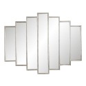 Clayre & Eef Spiegel 80x100 cm Silberfarbig Kunststoff Rechteck