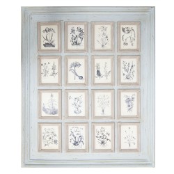 Clayre & Eef Picture Frame 5H0403 13*18 cm Grey Wood Glass Rectangle
