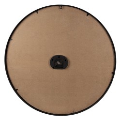 Clayre & Eef Orologio da Parete 5KL0125 Ø 76*5 cm / 1*AA Marrone  Rotondo  Stampa a quadri  Orologio da Parete
