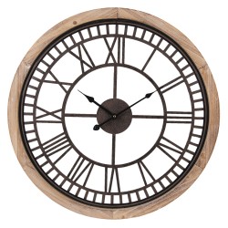 Clayre & Eef Clock Ø 60 cm...