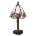 2LumiLamp Table Lamp Tiffany 20x18x37 cm Beige Yellow Glass Triangle 2LumiLamp Table Lamp Tiffany 20x18x37 cm Beige Yellow Glass Triangle