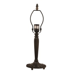 LumiLamp Lamp Base Table Lamp Tiffany 5LL-5949 46 cm Brown Plastic Iron