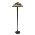 2LumiLamp Floor Lamp Tiffany 5LL-5990 Ø 51*157 cm Brown Beige Glass