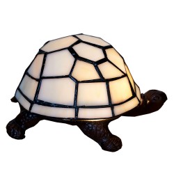 LumiLamp Wall Lamp Tiffany Turtle 22*18*16 cm Beige