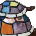 2LumiLamp Wall Lamp Tiffany 5LL-6002 22*18*16 cm Blue Red Glass Turtle