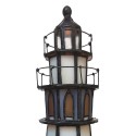 2LumiLamp Wall Lamp Tiffany Lighthouse 11x11x25 cm  Brown Beige