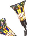2LumiLamp Lampada parete Tiffany 5LL-6028 46*28*63 cm Multicolor  Vetro Colorato  Lampada da Scrivania tiffany