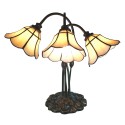 2LumiLamp Lampe de table Tiffany 46*28*63 cm Multicouleur Vitrail