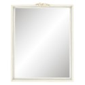 2Clayre & Eef Mirror 62S143 22*28 cm White Plastic Rectangle