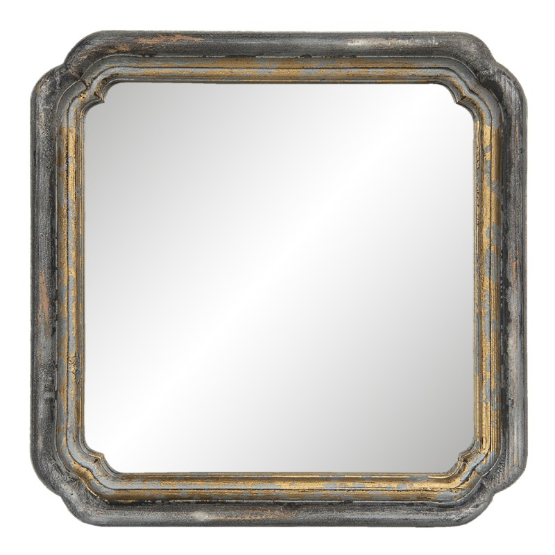 Clayre & Eef Specchio 44x44 cm Color oro Legno  Quadrato