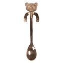Clayre & Eef Teaspoon 12 cm Copper colored Metal Bear