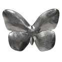Clayre & Eef Plat de service 34x26x2 cm Couleur argent Aluminium Papillon