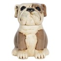 Clayre & Eef Figurine Dog 20x18x26 cm Brown Beige Ceramic