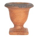 Clayre & Eef Blumentopf 12 cm Orange Keramik