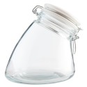 Clayre & Eef Storage Jar 1200 ml Glass Goodmorning Sunshine