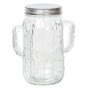 2Clayre & Eef Glass Jar Cactus 1350 ml Transparent Glass