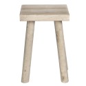 Clayre & Eef Plant Table 18x18x26 cm Brown Wood Square