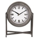 2Clayre & Eef Horloge de table 28*12*36 cm / 1*AA Gris