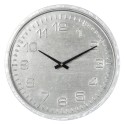 Clayre & Eef Wall Clock Ø 39 cm  Grey Wood Round