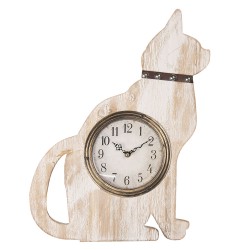 Clayre & Eef Wall Clock Cat...