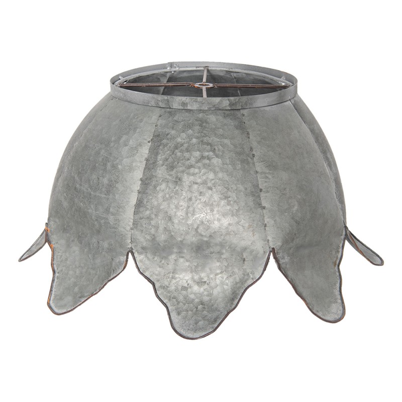 2Clayre & Eef Lampshade Pendant Light Ø 45x28 cm Grey 2Clayre & Eef Lampshade Pendant Light Ø 45x28 cm Grey