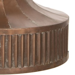 Clayre & Eef Pendant Lamp 44*44*42/147 cm Copper Iron Glass
