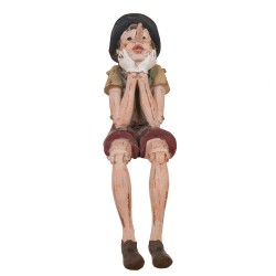 Clayre & Eef Wohnaccessoires Pinocchio 14*8*29 cm Braun