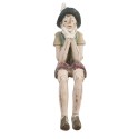 Clayre & Eef Figur Pinocchio 4x7x15 cm Braun Polyresin