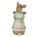 Clayre & Eef Figurine Rabbit 23x17x36 cm Brown Polyresin