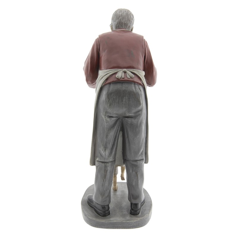 Clayre & Eef Figurine Pinocchio 36 cm Grey Polyresin