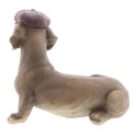 Clayre & Eef Figurine Dog 30 cm Brown Polyresin