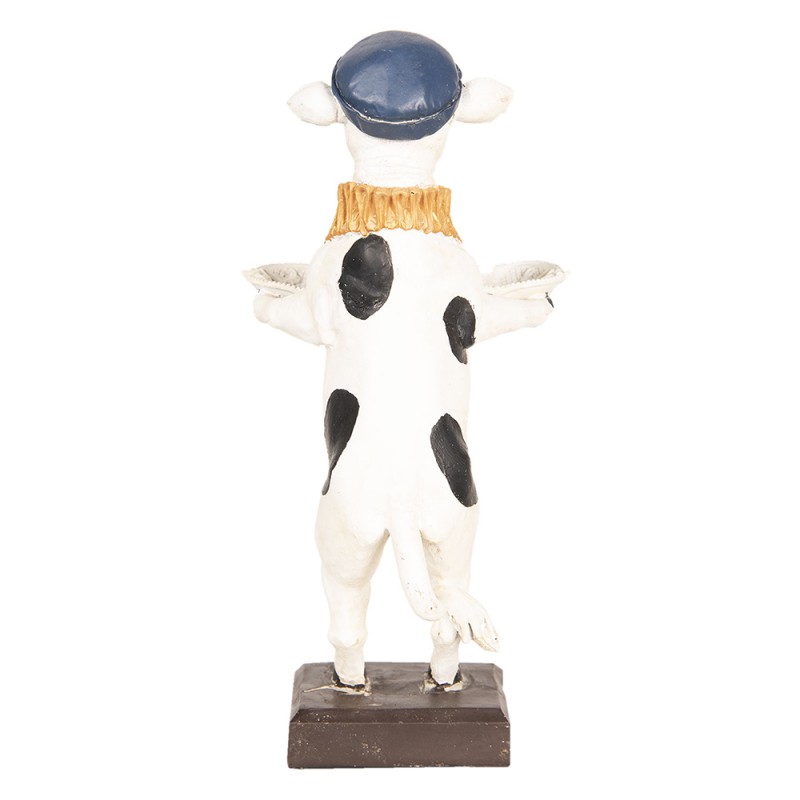 Clayre & Eef Image de décoration Vache 31 cm Blanc