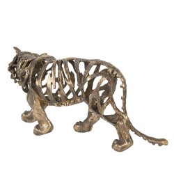 Wine Bottle Holder and/or Decorative Sculpture Striped Brown Tiger NEW 