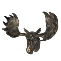 Clayre & Eef Figurine Moose 43x20x40 cm Brown Polyresin Moose