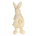 Clayre & Eef Figur Kaninchen 13 cm Beige Polyresin
