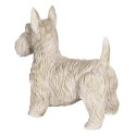 Clayre & Eef Figur Hund 31x17x33 cm Beige Polyresin