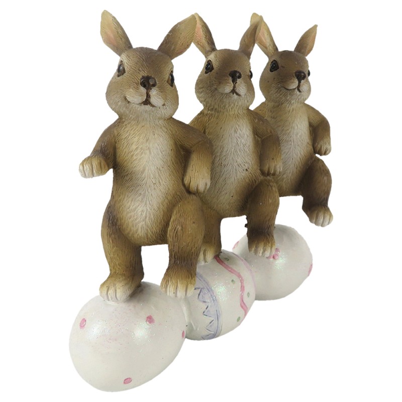 statuette bunny/rabbit/ home decoration 2 pieces of silver hare decoration 