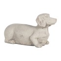 Clayre & Eef Decoratie Hond Grijs Steen