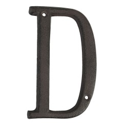 Clayre & Eef Iron Letter D...