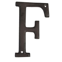 Clayre & Eef Iron Letter F...