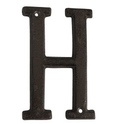 Clayre & Eef Iron Letter H...