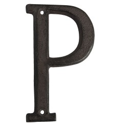 Clayre & Eef Iron Letter P...