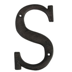 Clayre & Eef Iron Letter S...